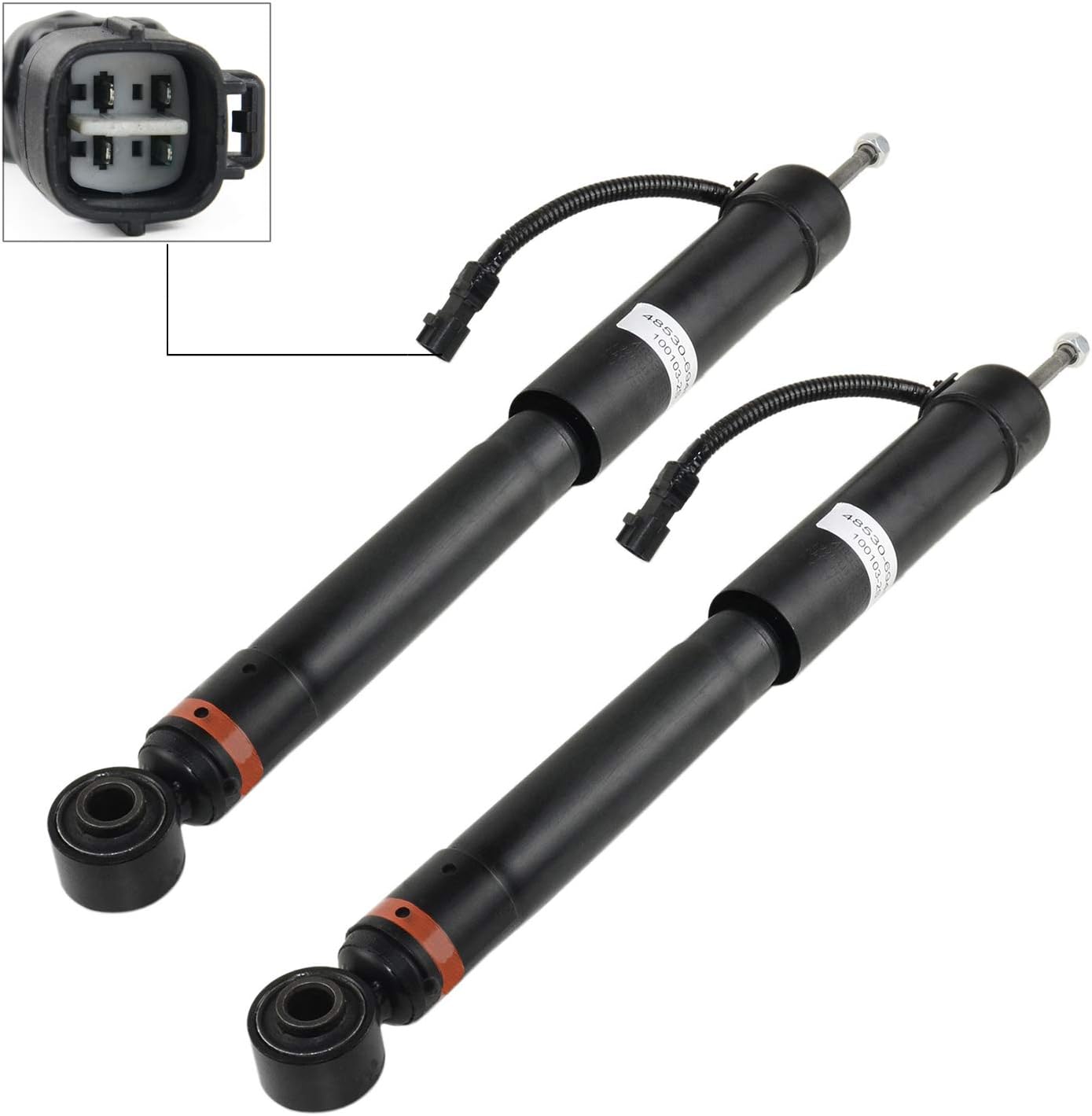 Rear Air Suspension Shocks Absorbers for Toyota Land Cruiser Prado Lexus GX470 4.7L 2003-2009 Y302