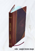 Leather Bound Historical Thesis Y922
