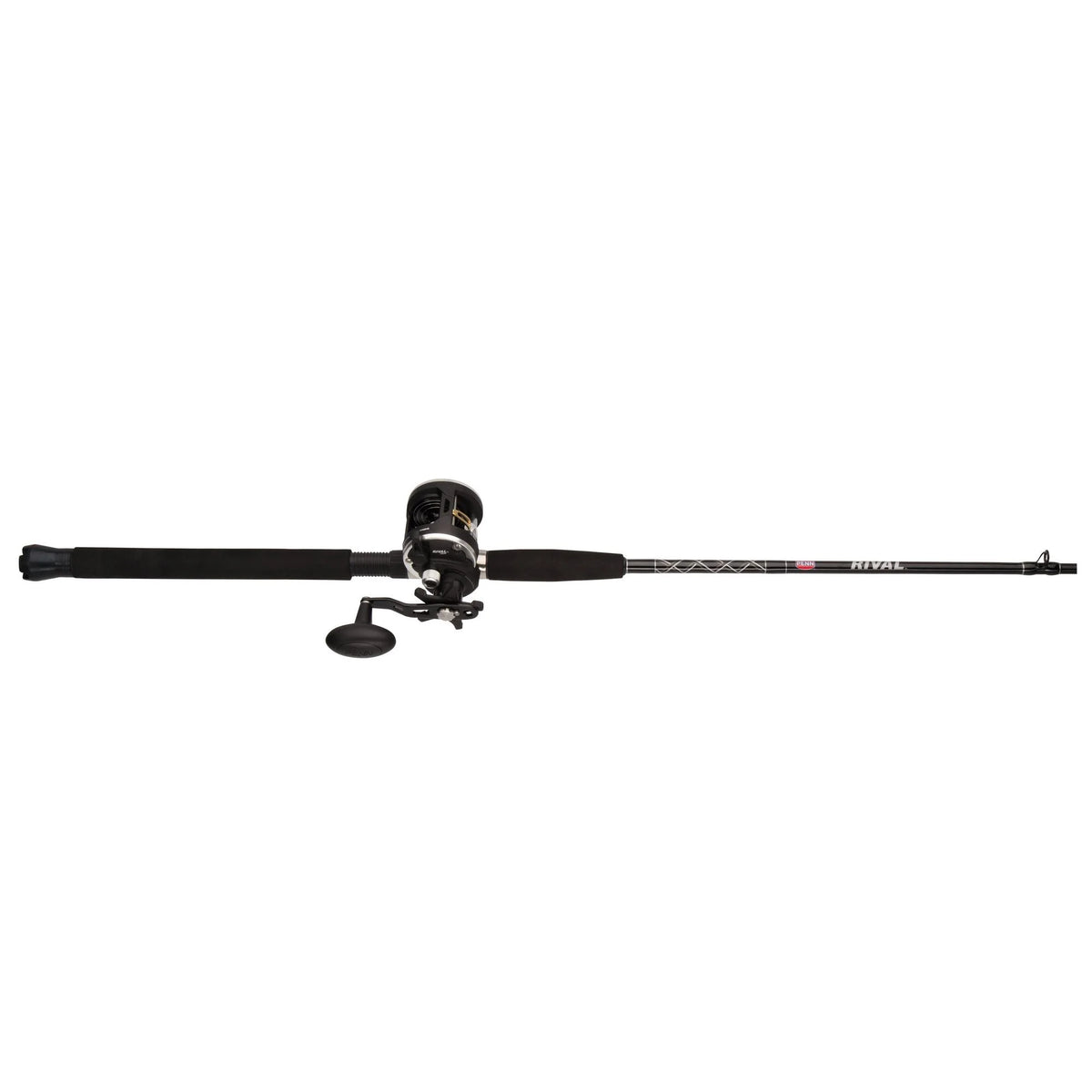 7' Rival Level Wind Fishing Rod and Reel Combo Y252