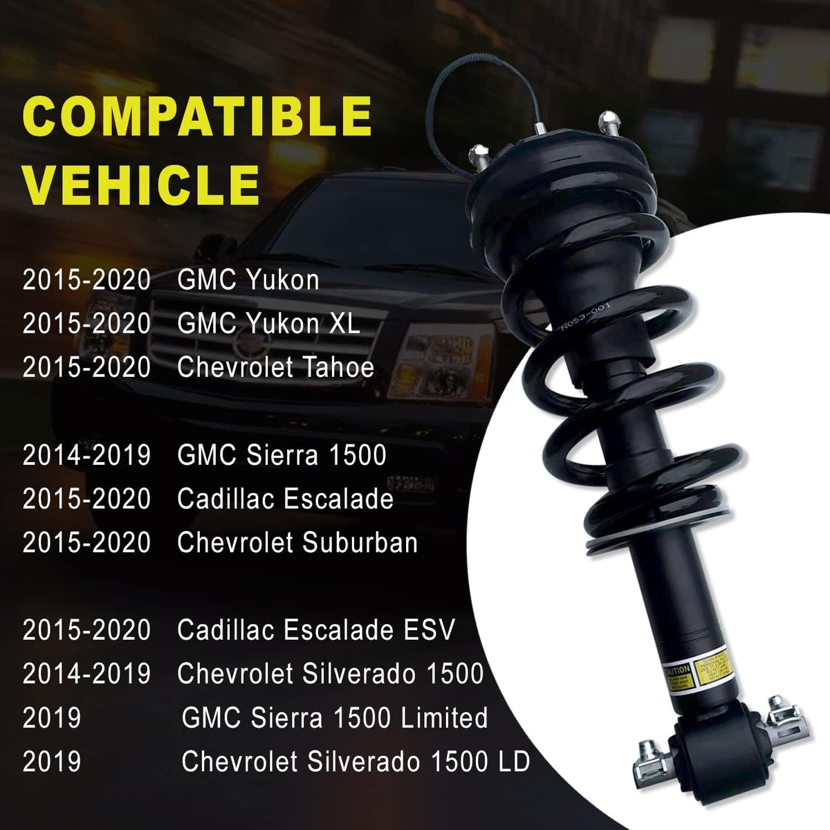 Pair Front Shock Absorber Strut Assembly S5475