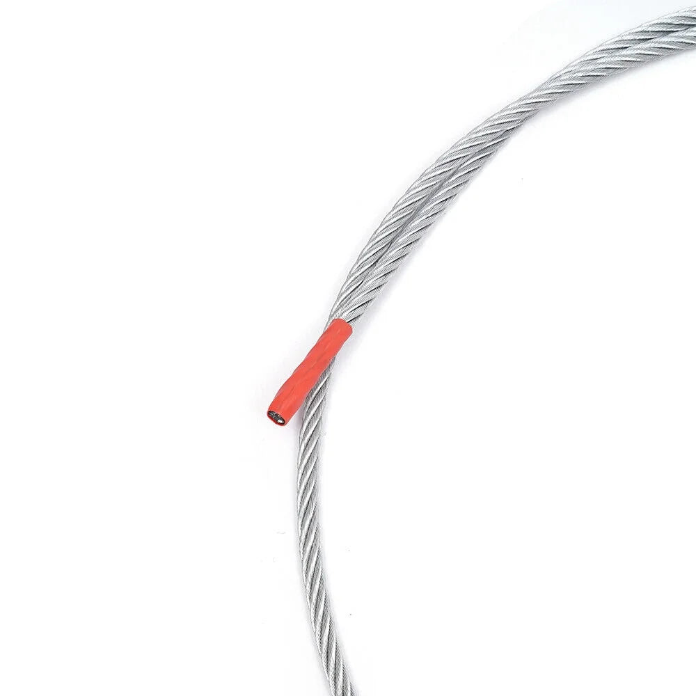3/8" x 100" Steel Core Wire Rope Winch Cable with Swivel Hook I366285