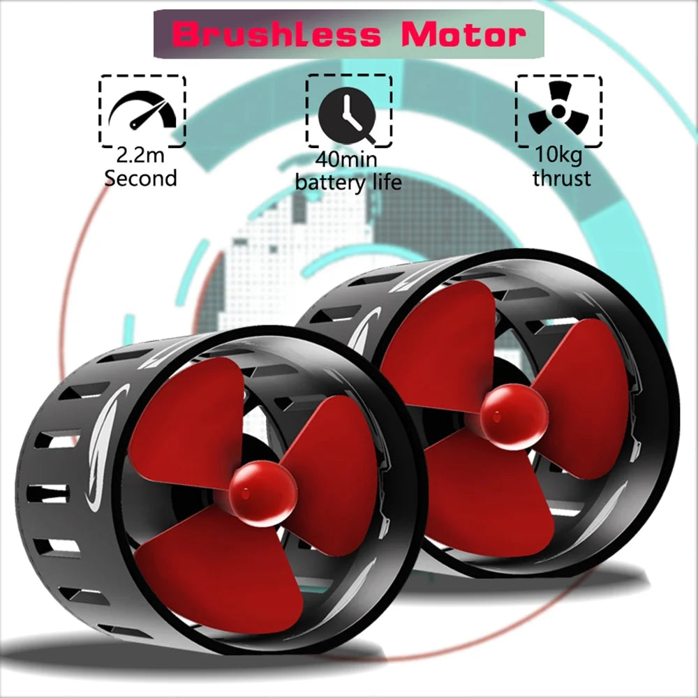 Underwater Scooter, 2pcs Electric Sea Scooters, Waterproof, 20M O492629