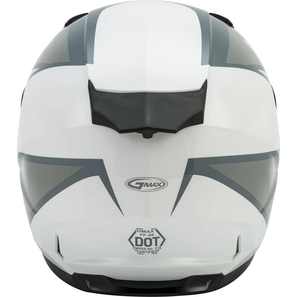 Hi-Vis Grey Full Face Deflect Helmet M272
