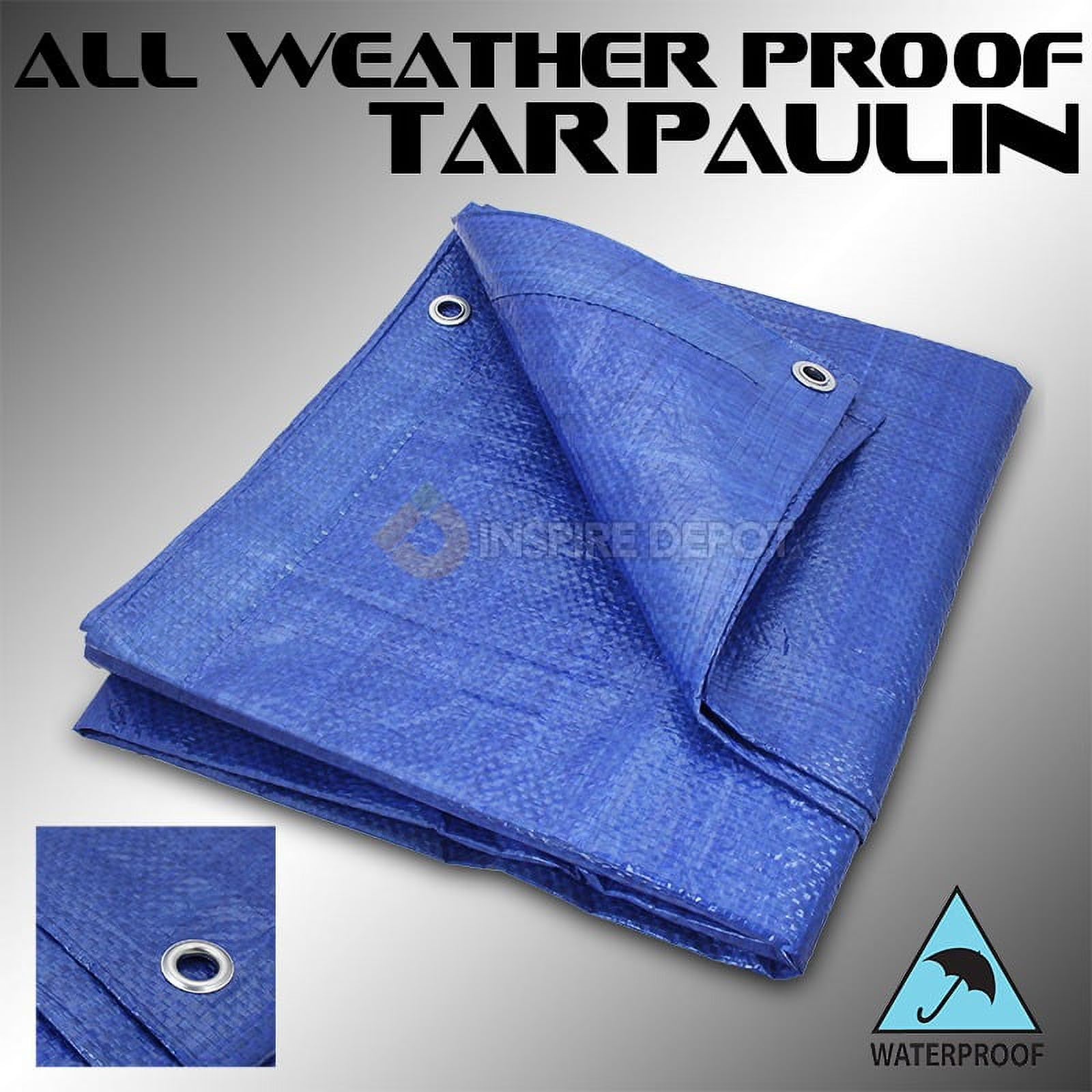 Blue Poly Tarp Cover 16' x 20' feet R586