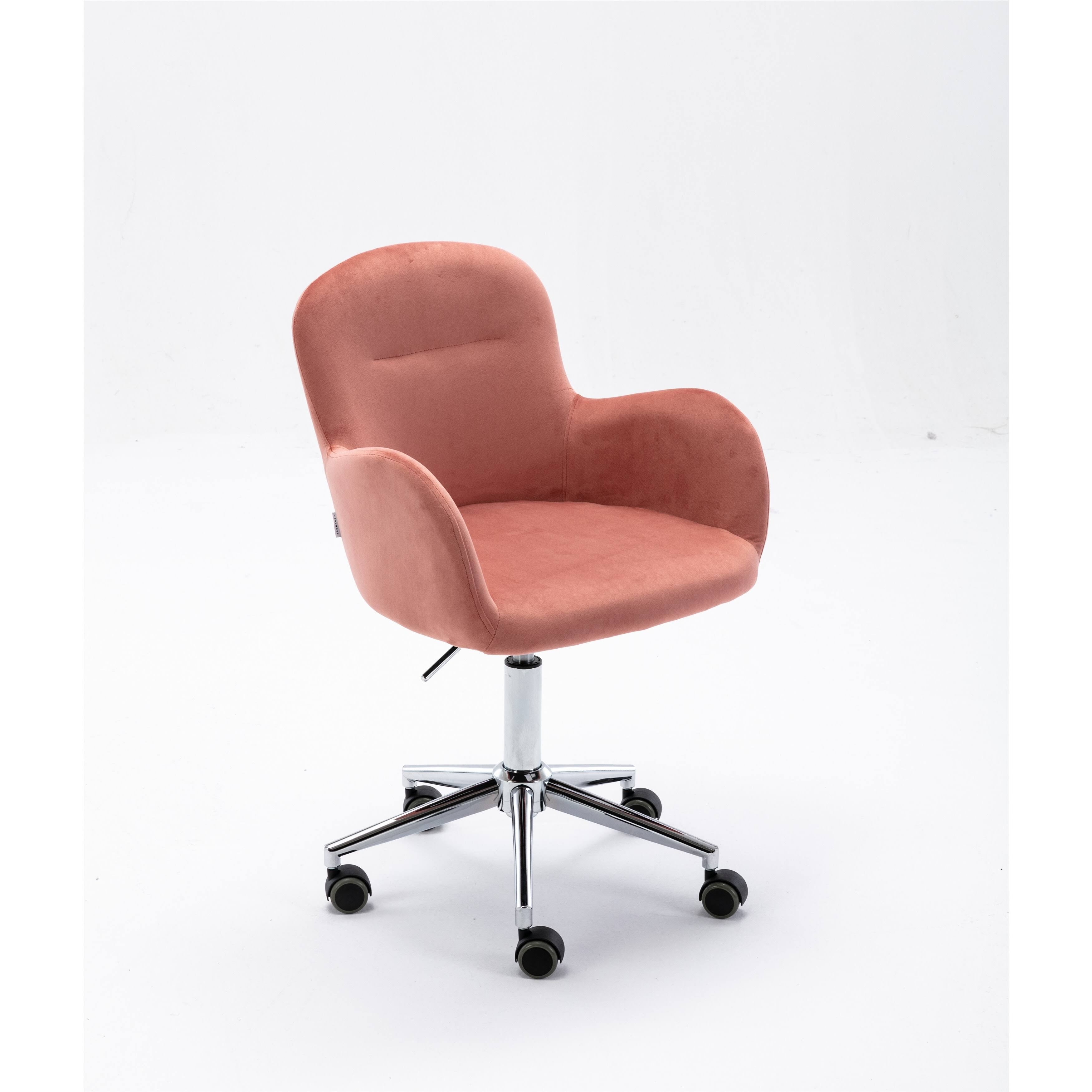 Velvet Swivel Shell Chair Grey R6094
