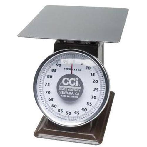 10 inch Spring Dial Scale 100lb x 4oz G416