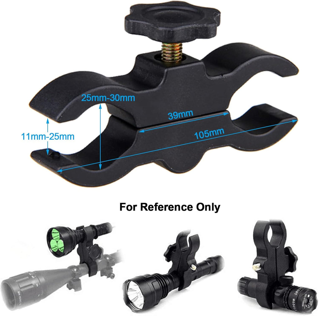 Predator Light with Interchangeable Red Green White LED Hunting Flashlight with Scope Mount S497991