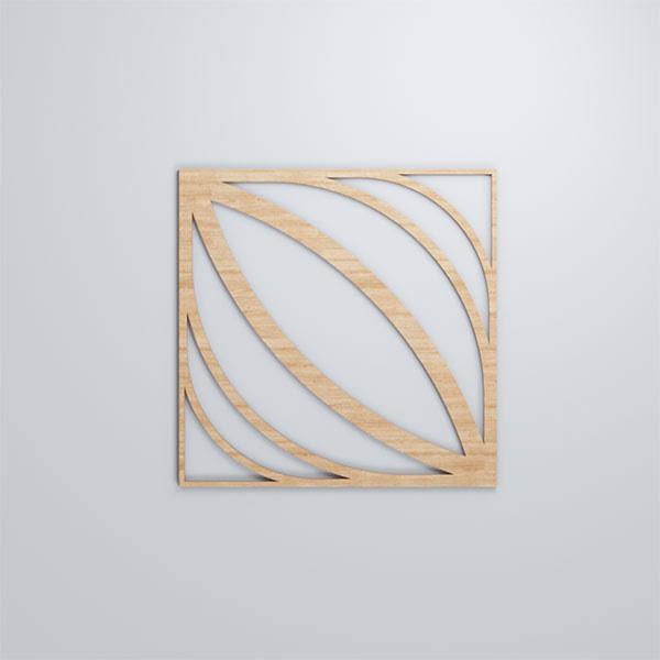 Large Otis Decorative Fretwork Wood Wall Panels Y732