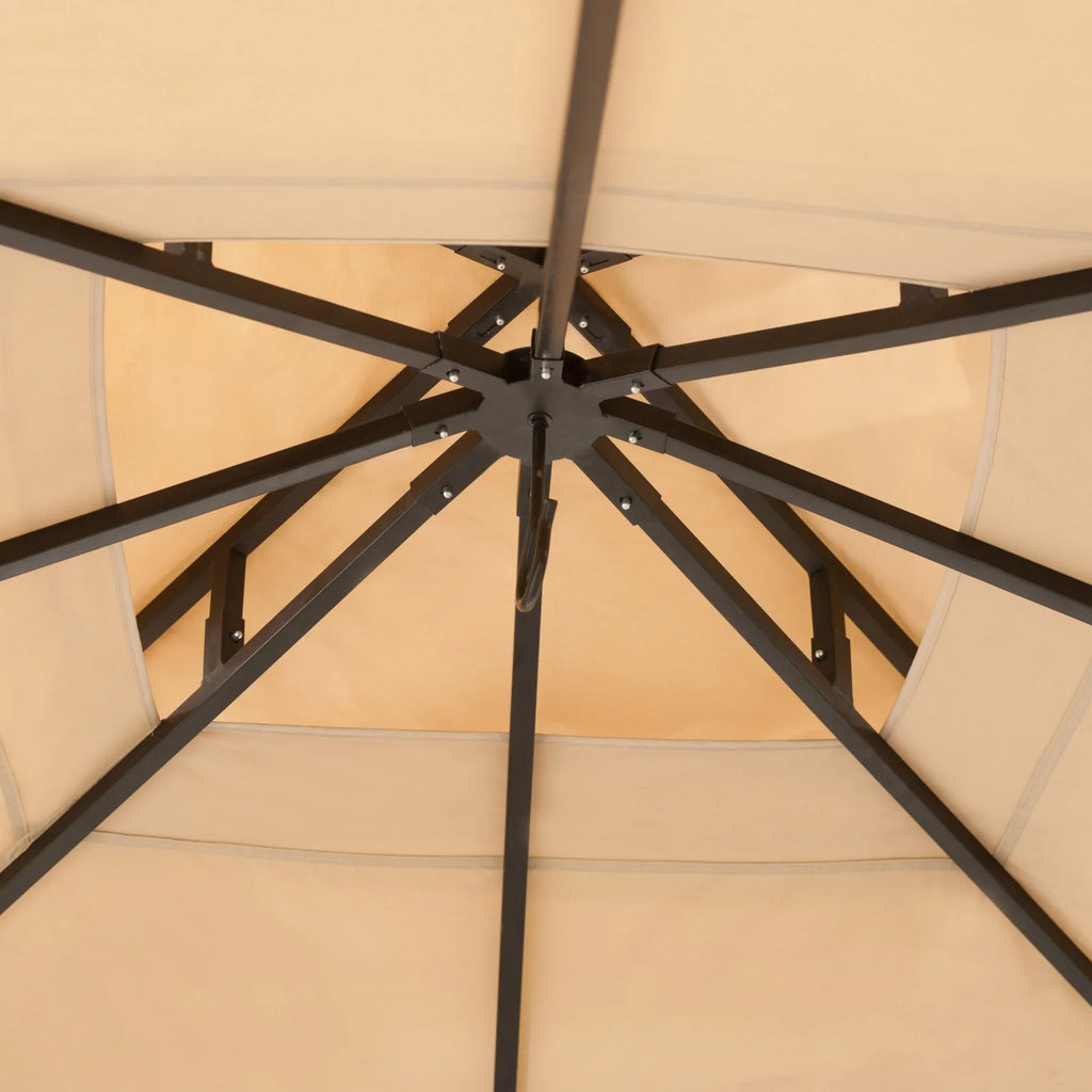 Beige Pop Up Canopy Gazebo W974909