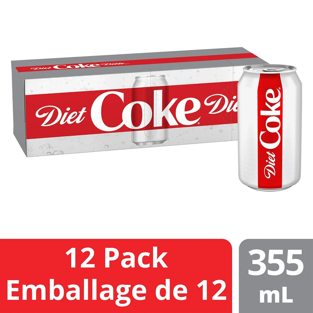 Diet Coke, 355ml, Pack of 12 Q389741
