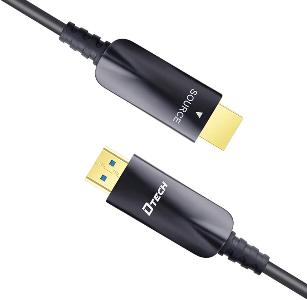50m Fiber Optic HDMI Cable Black C6910
