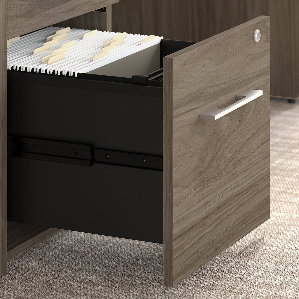 3 Drawer File Cabinet, Sand Oak Q909