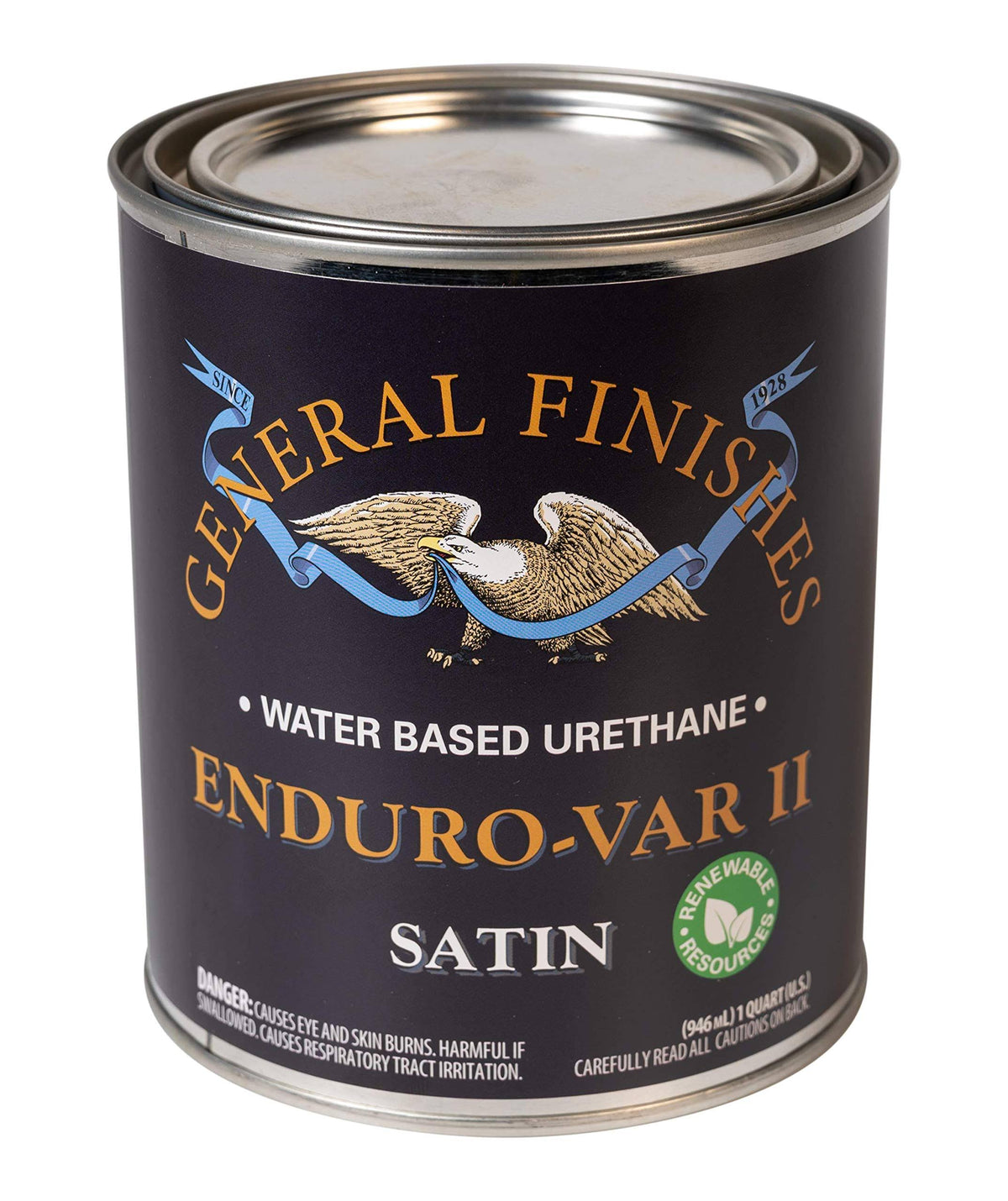 Satin Water Based Urethane Topcoat, 1 Quart J204750