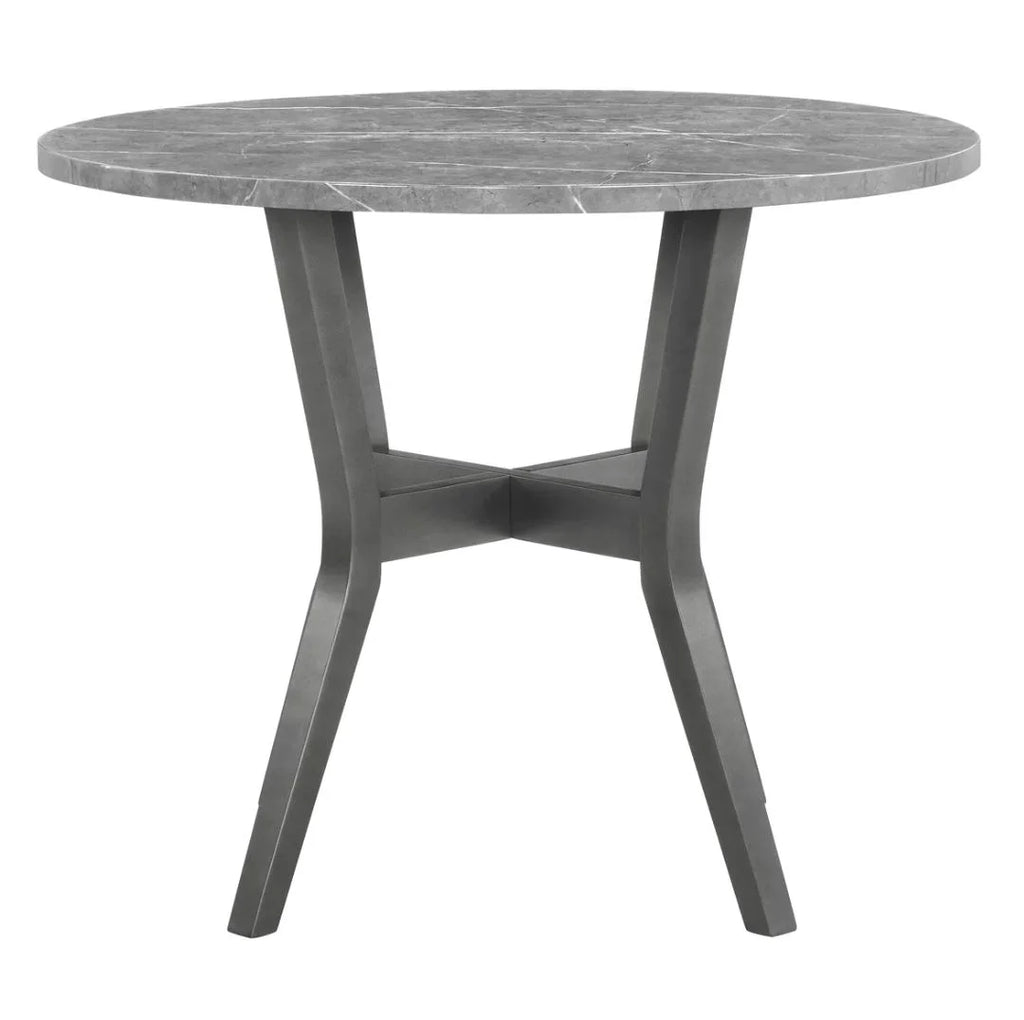 5 Piece Counter Height Table Set Grey V13890