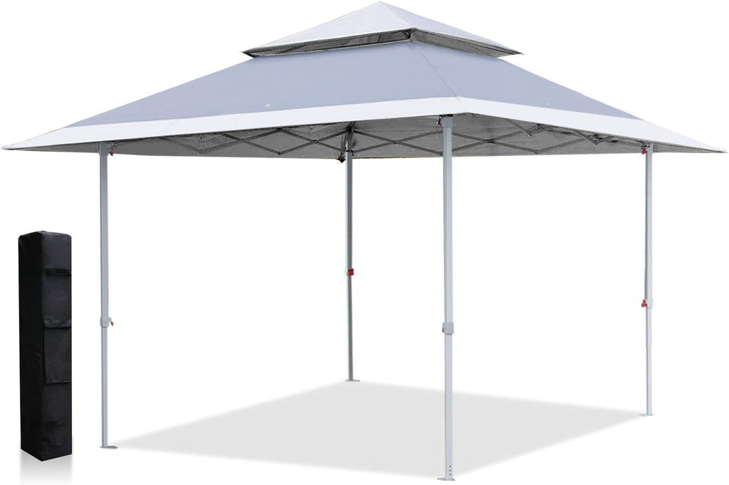 13x13 Pop Up Canopy Tent, Dark Gray S730732