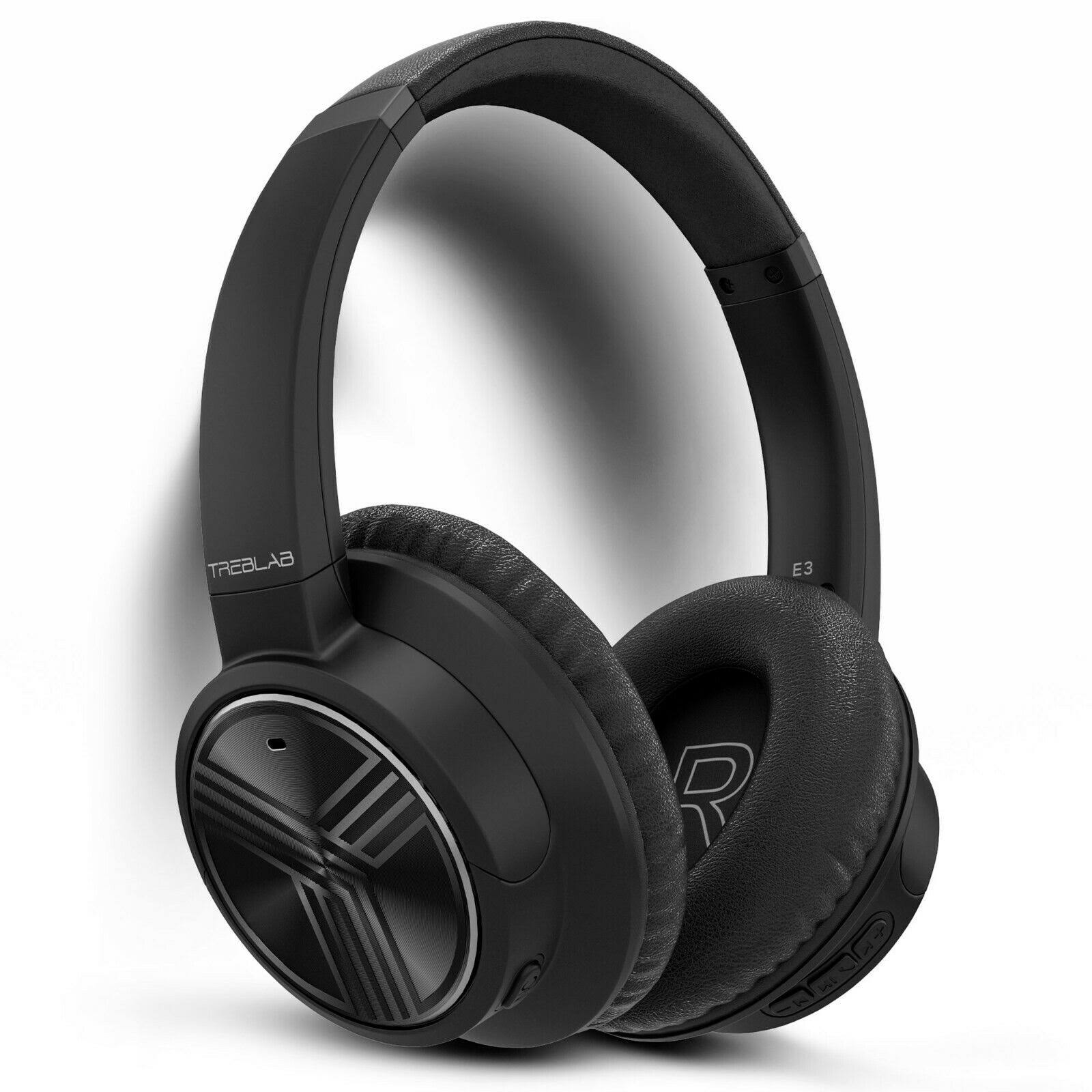 Black Over-Ear Bluetooth Headphones Active Noise Cancelling G2416