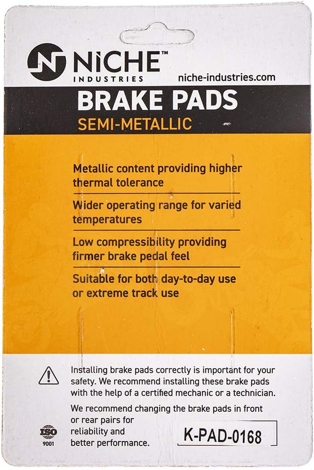 Brake Pad Set Semi-Metallic 4 Pack K877103
