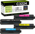 4 Pack Remanufactured Toner Cartridge for Lexmark Printer Ink Cartridge (1BK+1C+1M+1Y) H3391