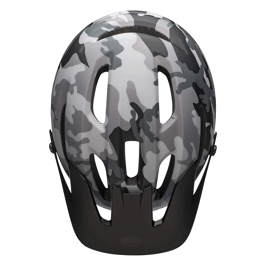 Matte Gloss Black Camo MTB Bike Helmet Large D809
