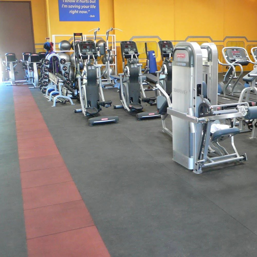 3/16 in. x 4 ft. x 20 ft. Black Rubber Flooring Y2170