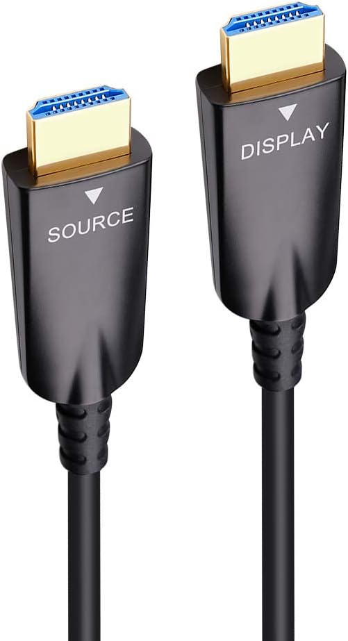50m Fiber Optic HDMI Cable Black C6910