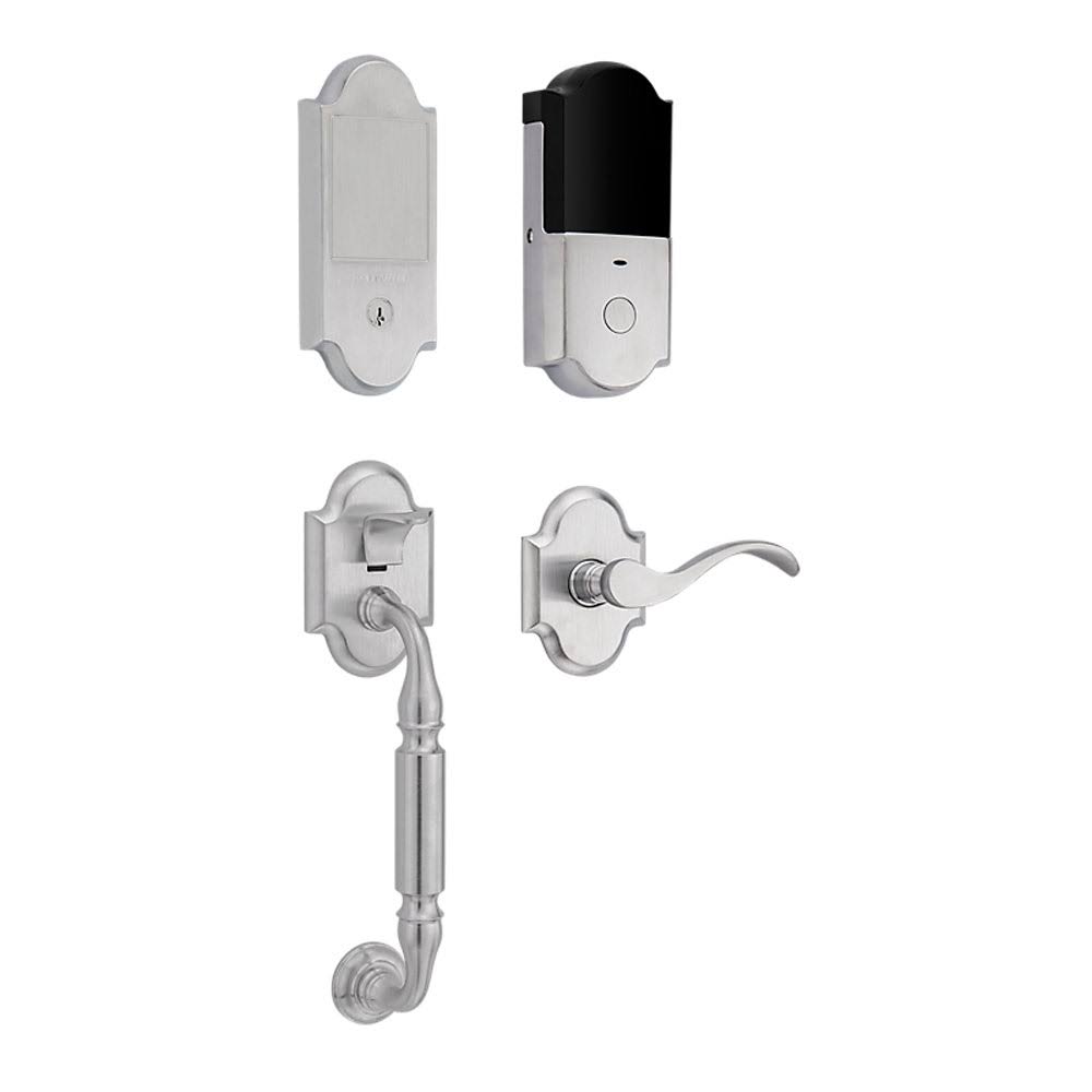 Satin Chrome Dummy Handleset for Right Handed Doors U87939