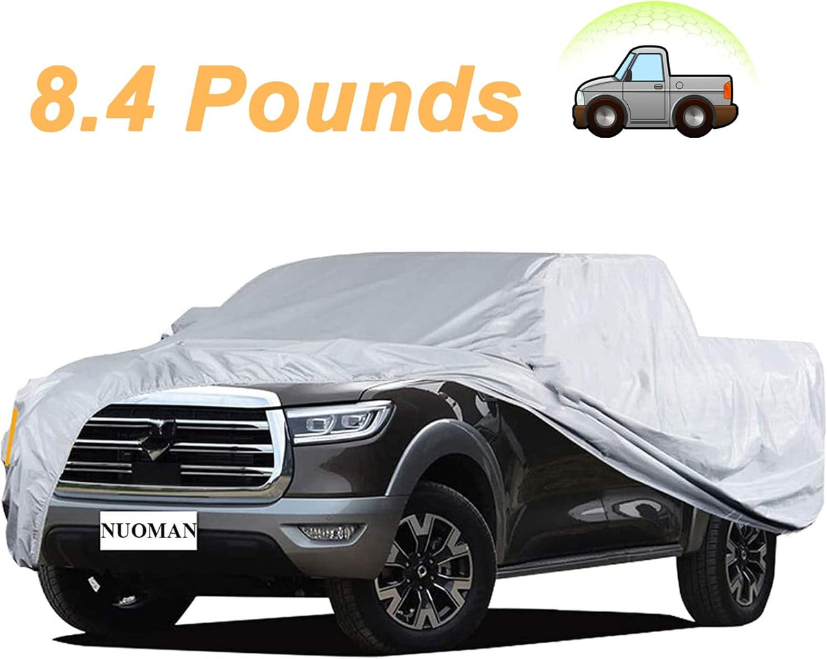 6 Layers Waterproof Cotton SUV Car Cover with Zipper D63610