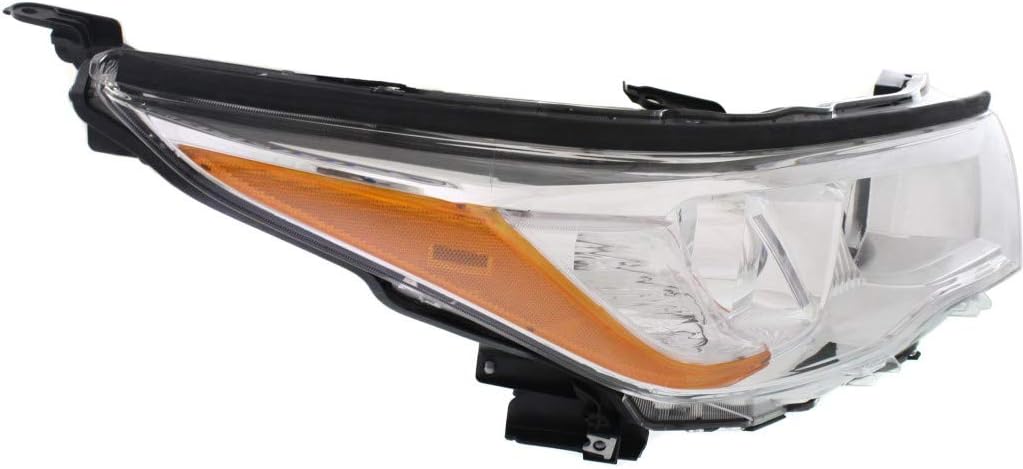 Smoked Chrome Accent Headlight Assembly Driver Side I11164