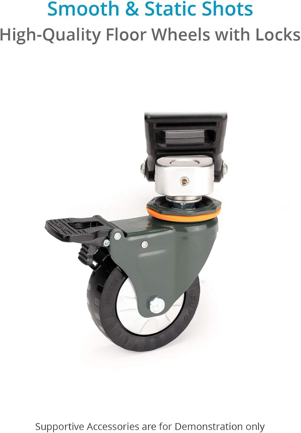 Portable Camera Tripod & Floor Dolly U415