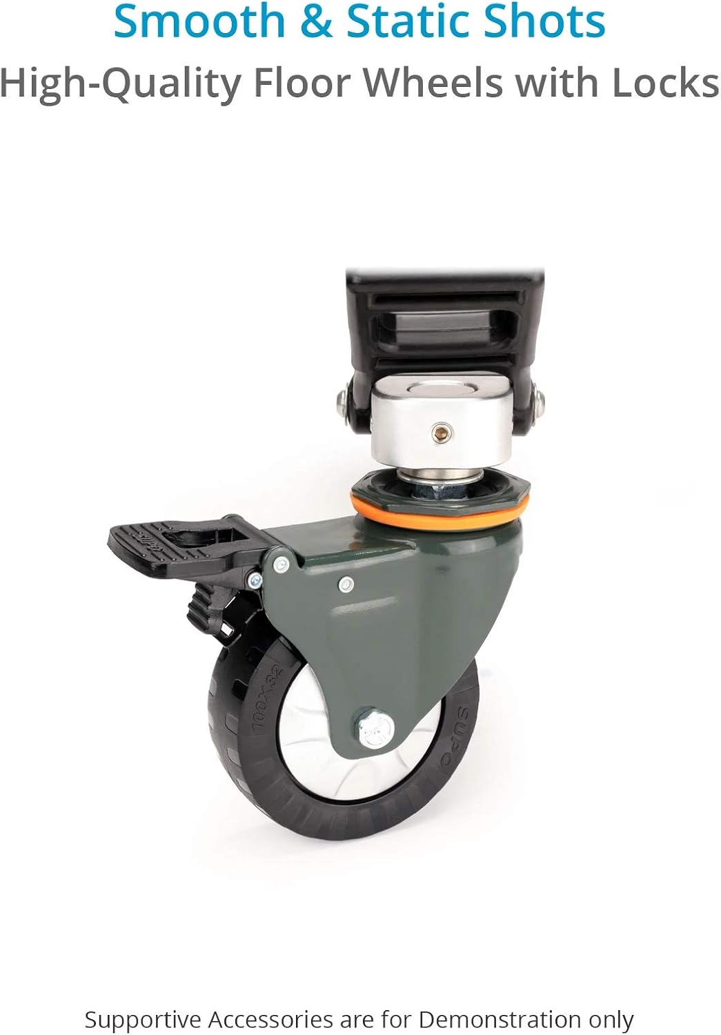 Portable Camera Tripod & Floor Dolly U415