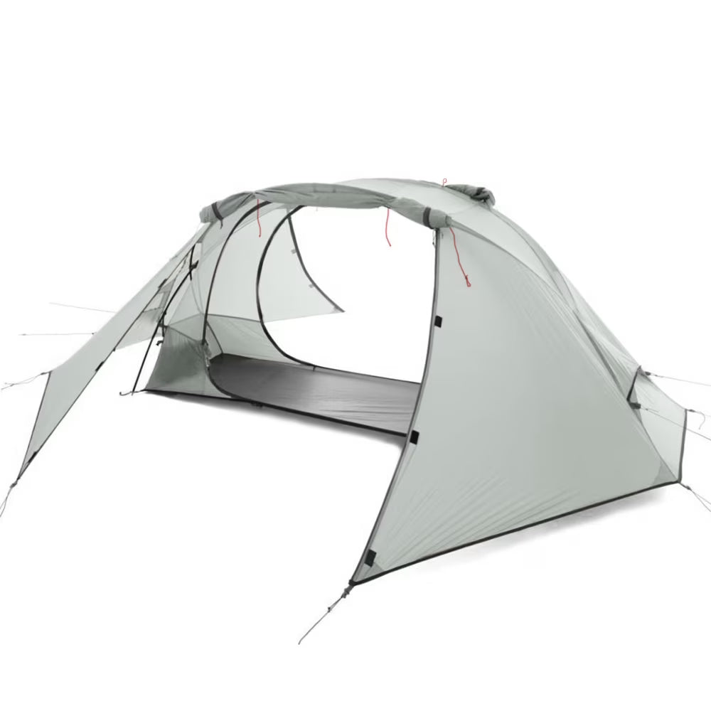 Lightweight Backpacking Tent for 1 Person Double layer Construction I38833