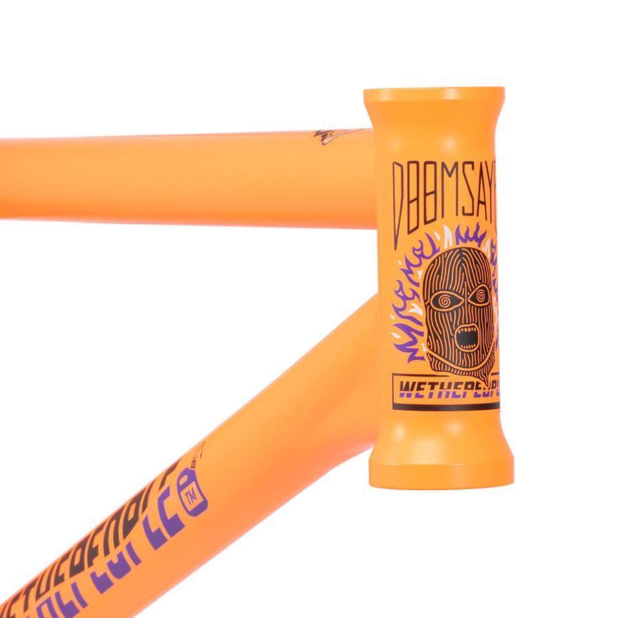 Matt Translucent Purple BMX Frame Z47311