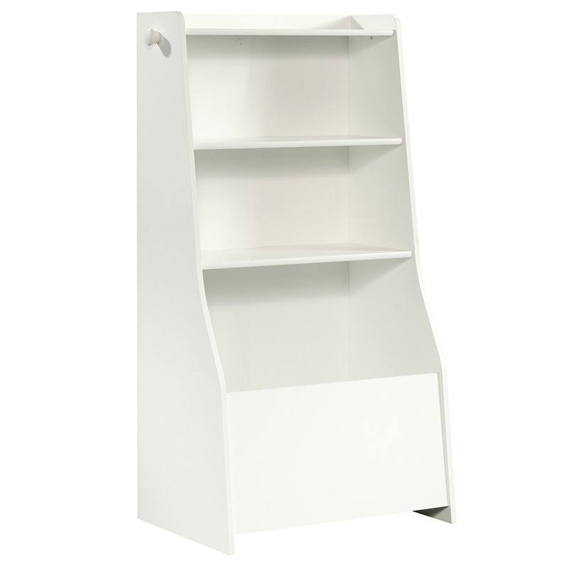 Soft White 3-Shelf Kids Bookcase Z271576