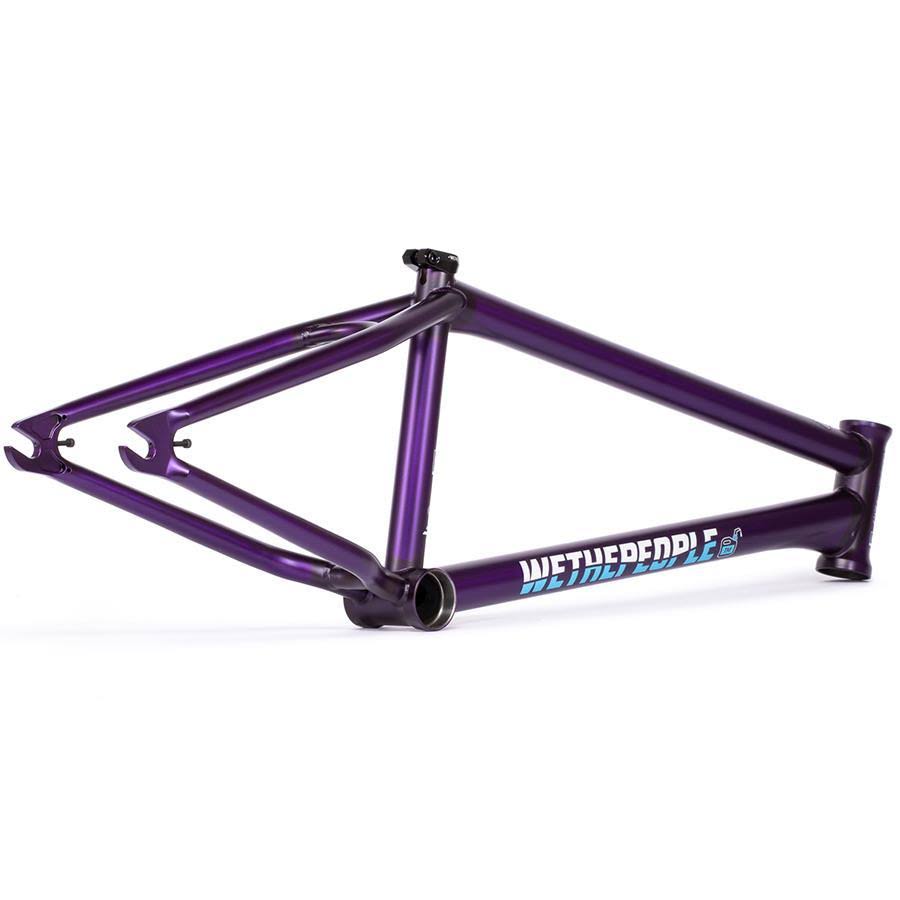 Matt Translucent Purple BMX Frame Z47311