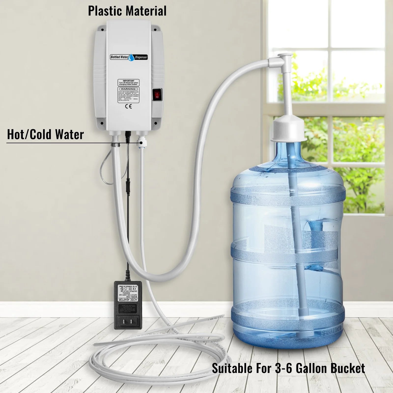 Water Dispenser Pump System, 110V, 20ft US Plug Z729