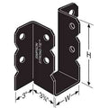 Joist Hanger Powder Coated Black D4770