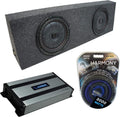 Dual 10 Sub Box Enclosure & Amp L647