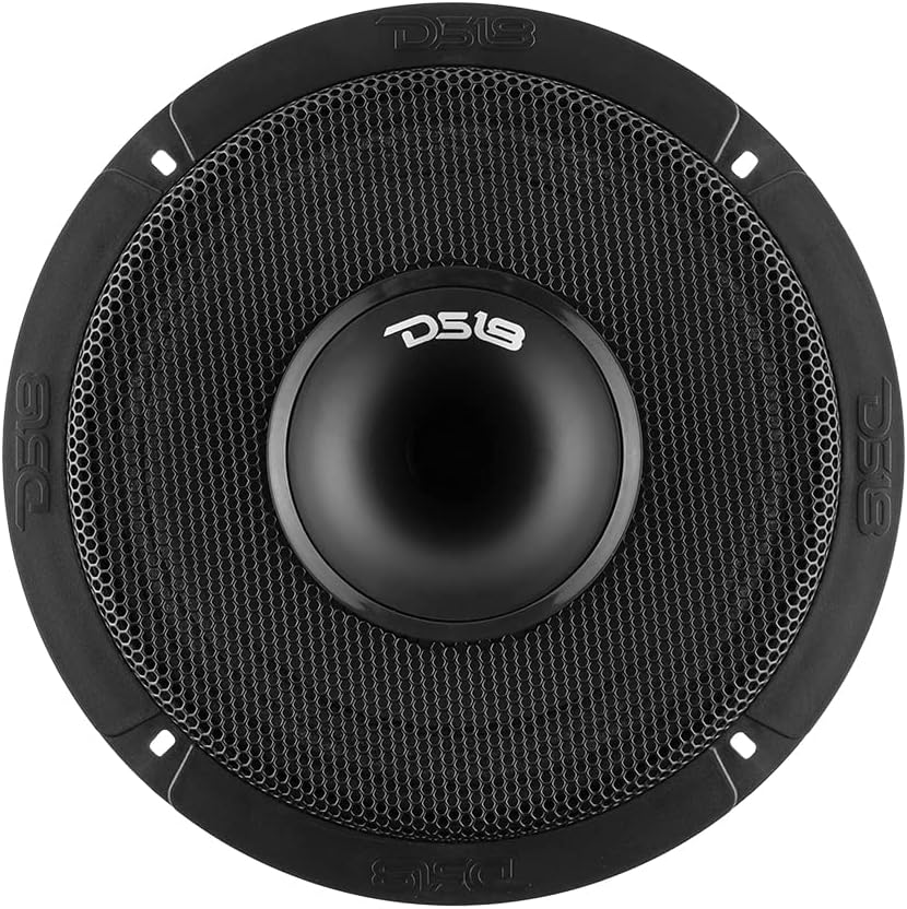 8 Inches Shallow Hybrid Mid-Range Car Audio Loudspeaker, 400W Max, 200W RMS, 4 Ohms, Pack of 2 M136968