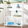 White 3 Shelf Folding Bookcase O800525