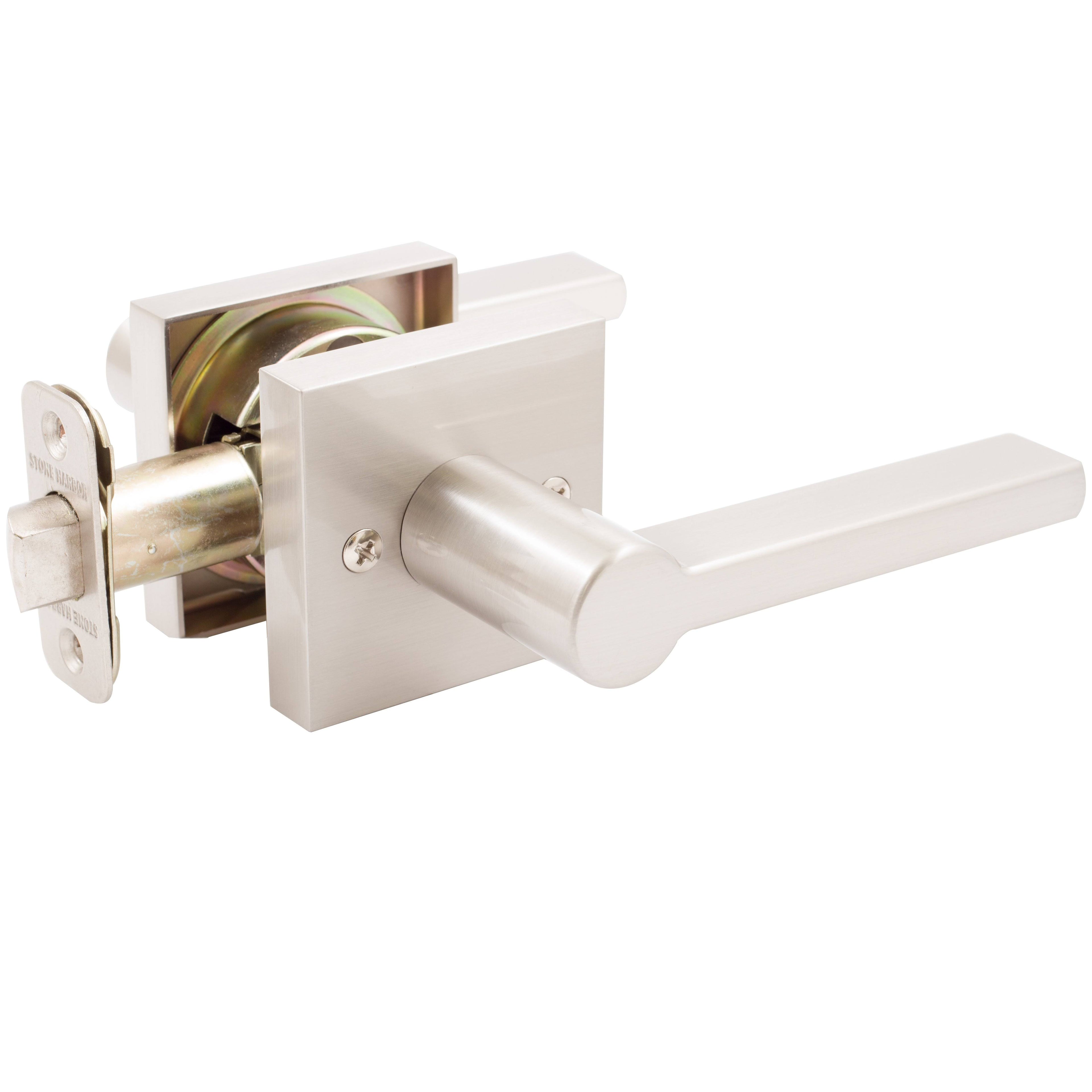 Satin Nickel Passage Door Lever N244621