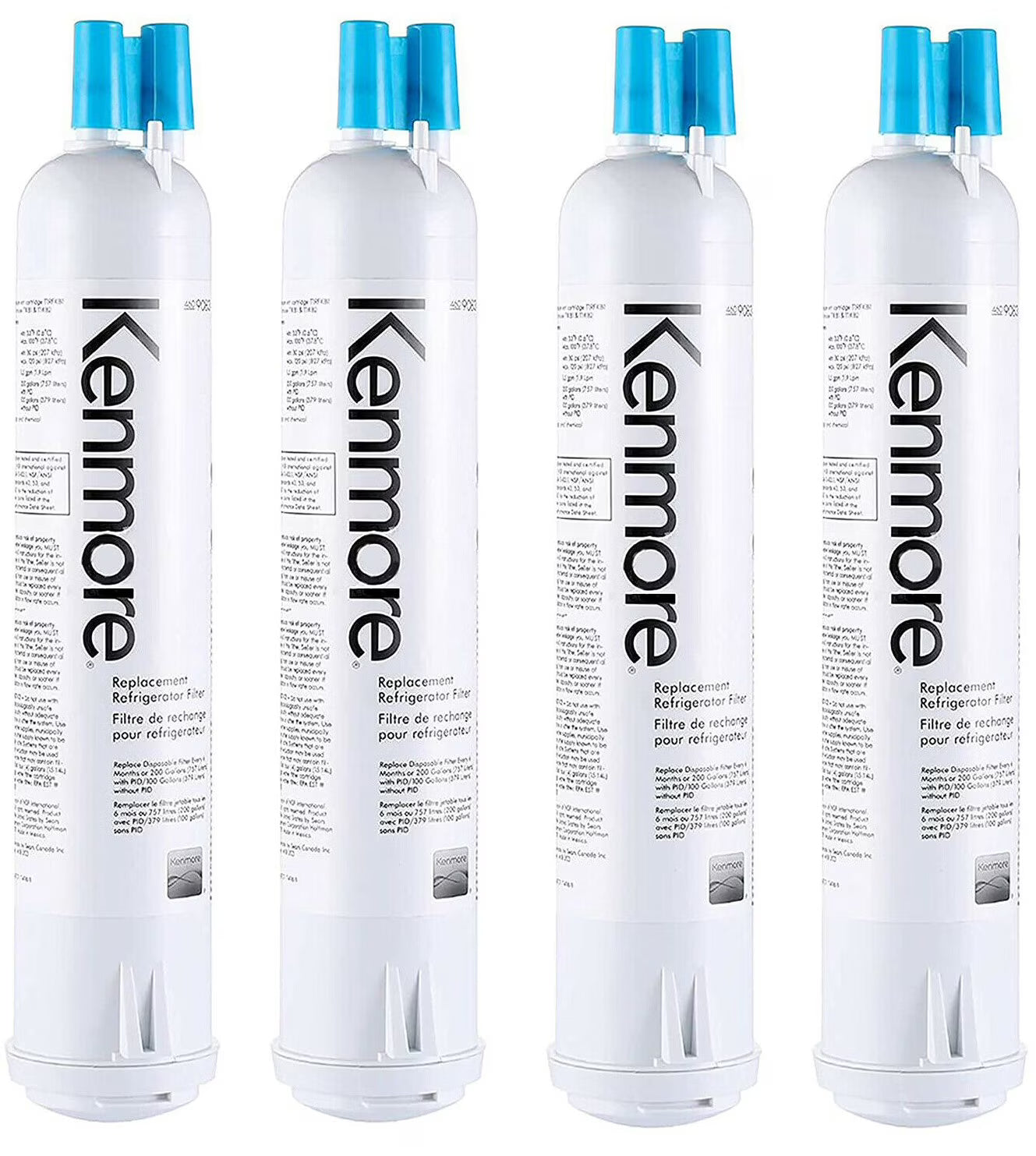 4 Pack Replacement Refrigerator Water Filter E8200