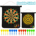16 Magnetic Darts Double-Sided Dart Board Game Q901