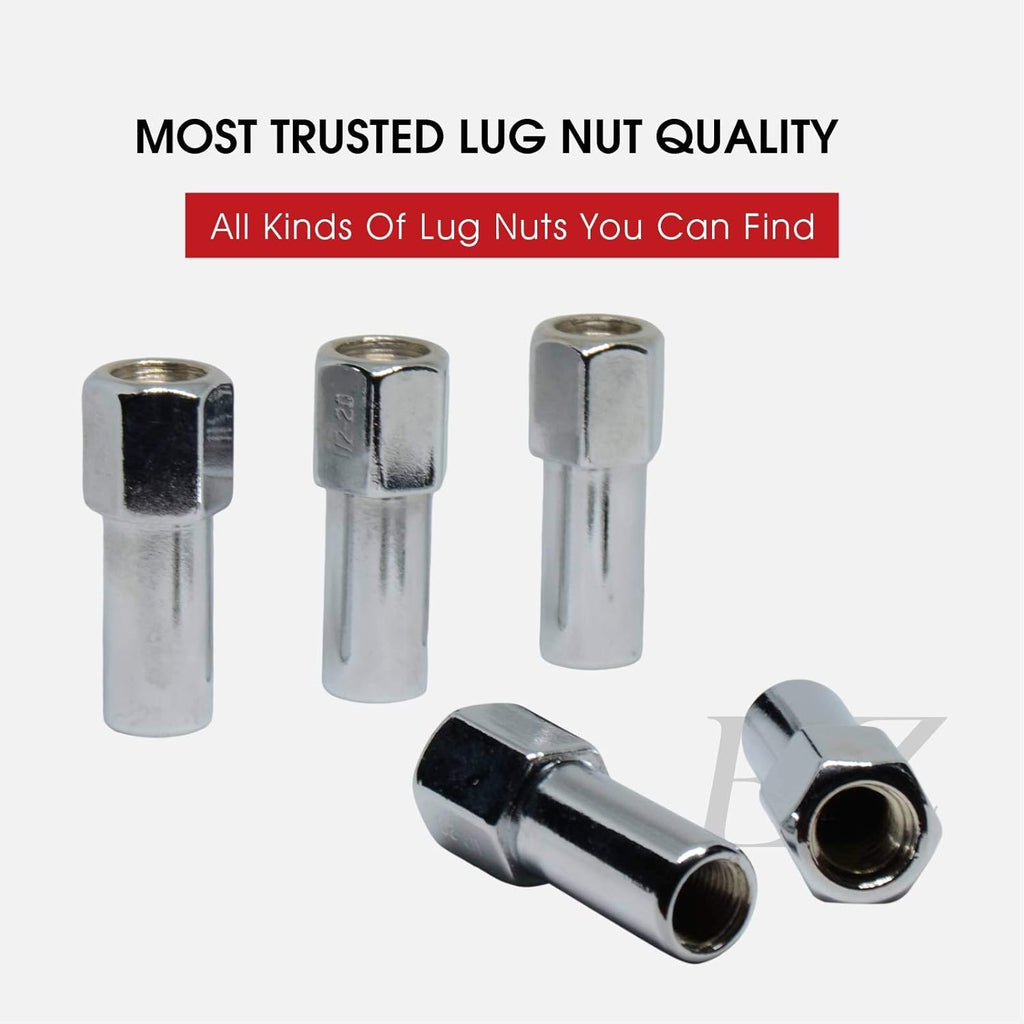 Open End Mag Lug Nut 1/2"-20 with Center Washer Set of 20 Pcs Y32179