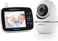 3.5” Video Baby Monitor with Camera and Audio, Infrared Night Vision, Two Way Talk, Pack of 2 H580525