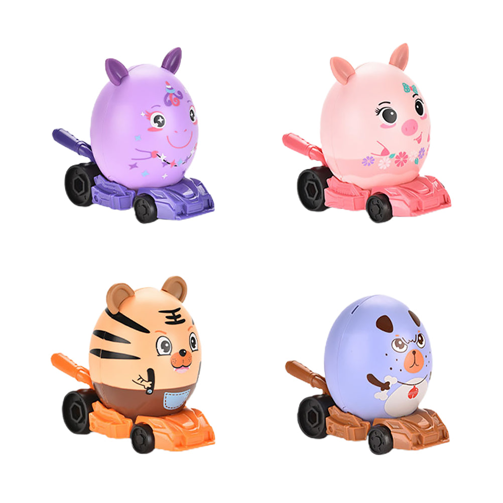 DIY Assembled Toys Car Blind Box Surprise Egg X3473