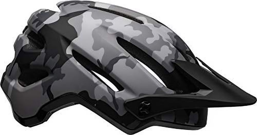 Matte Gloss Black Camo MTB Bike Helmet Large D809