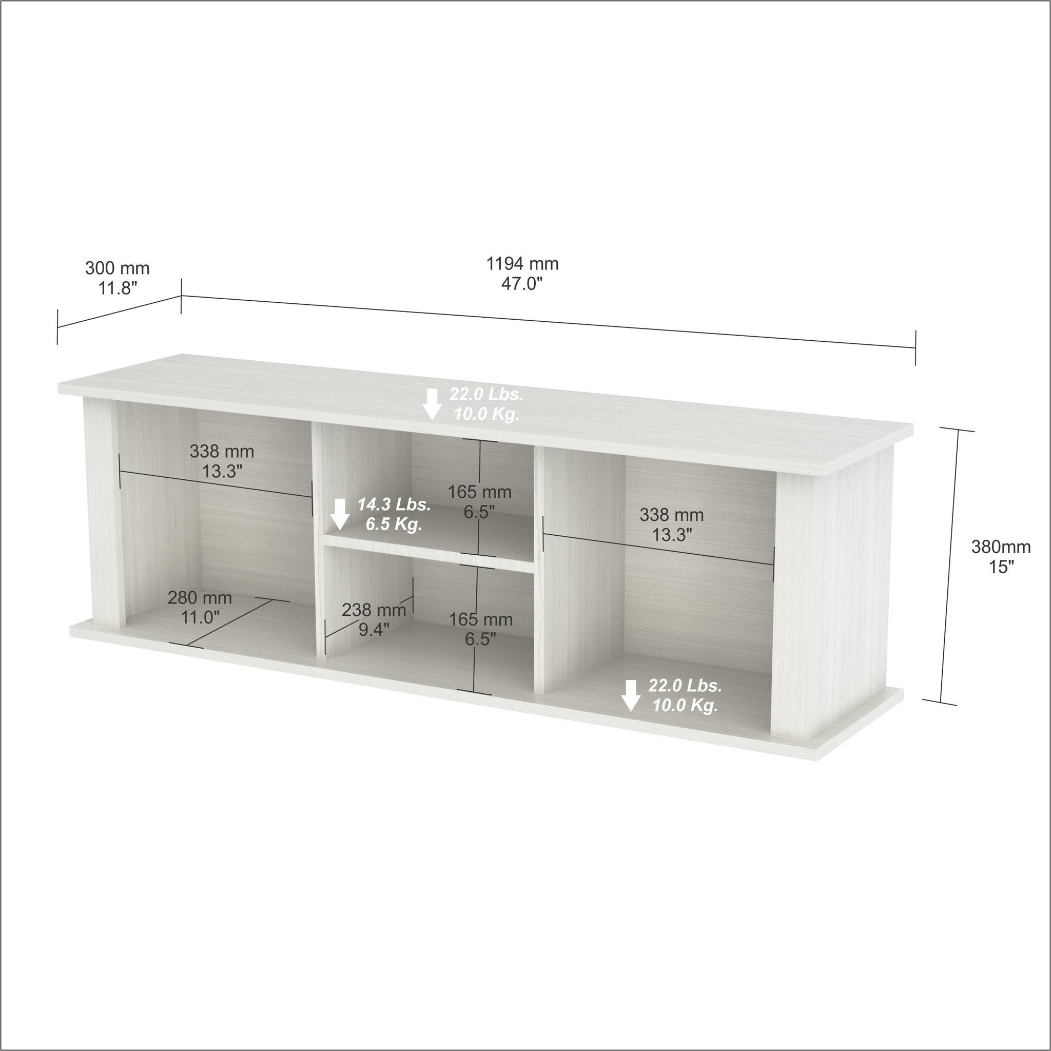 Wall-Mounted Hutch J127