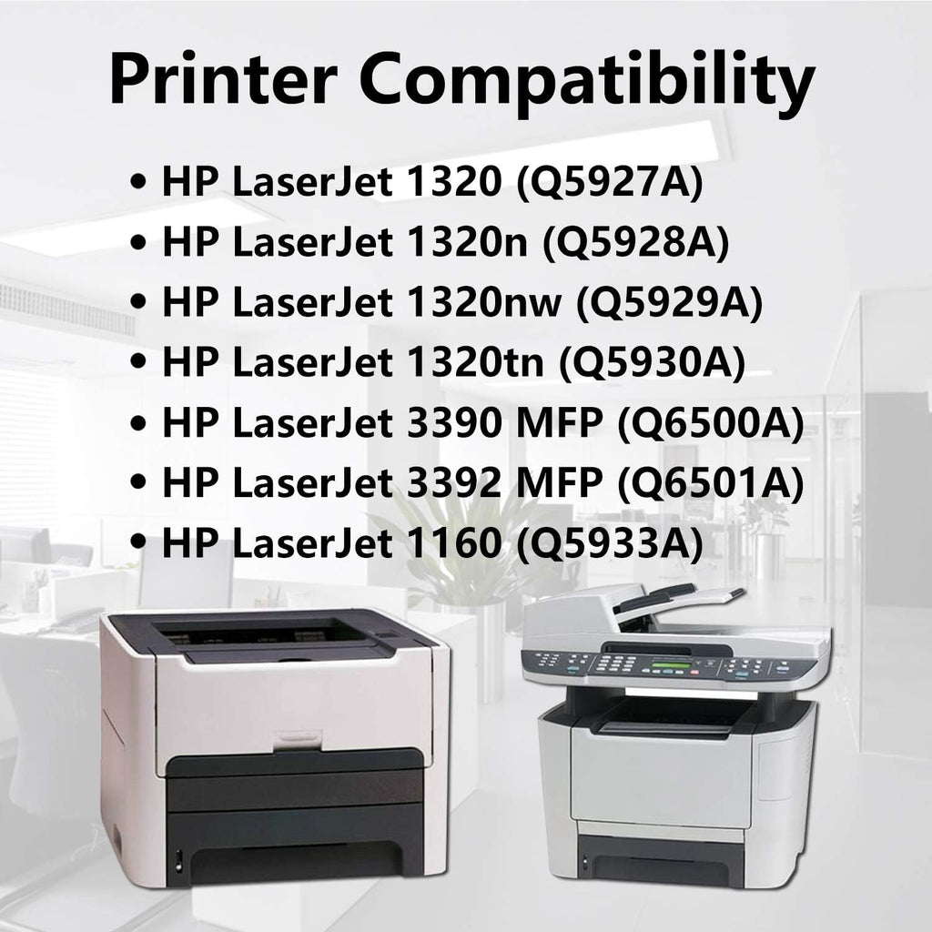 1 Pack Black Toner Cartridge for HP Printer Z307038