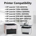 1 Pack Black Toner Cartridge for HP Printer Z307038