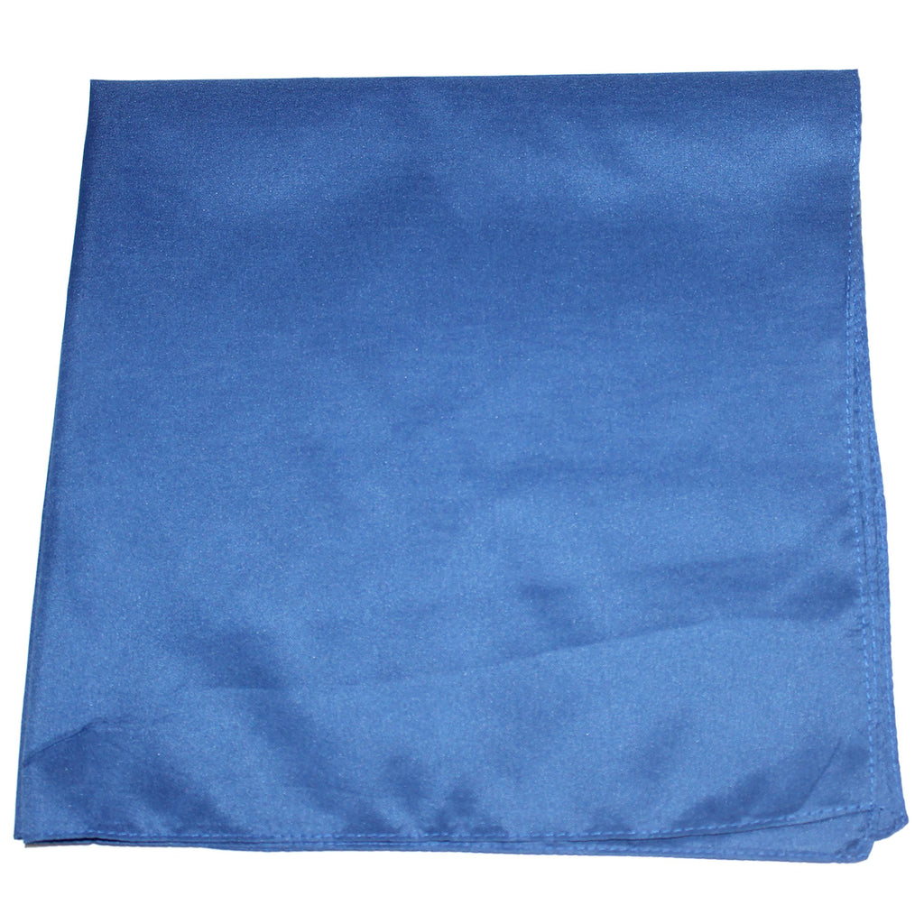 72 Pc Solid Polyester Bandanas S765477